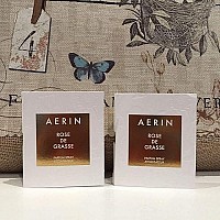 Lot of 2 Aerin Rose De Grasse Parfum .07 Oz / 2 Ml Travel Mini Spray