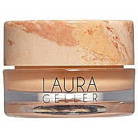 LAURA GELLER NEW YORK Baked Radiance Weightless Cream Concealer, Full Coverage Color Correcting Face Makeup with Velvet Finish, Medium