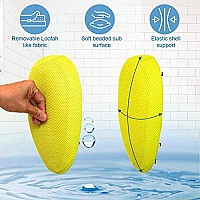 Squeechy - Exfoliating Hands Free Loofah Back Scrubber, Shower Soap Dispenser, Wall Mounted, Shower Accessories