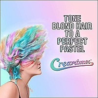 MANIC PANIC Dreamsicle Hair Dye - Creamtone Perfect Pastel - Semi-Permanent Hair Color - Creamy, Pastel Orange Dye With Warm Undertones - Vegan, PPD & Ammonia-Free - For Coloring Hair on Women & Men