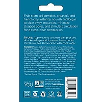 Andalou Naturals Instant Clarity Argan Oil & Blue Clay Mask Pod, 0.28 Ounce