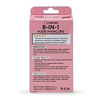 NAIL-AID 8-in-1 Nude Manicure, French Sheer, 0.55 Fluid Ounce