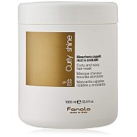 Fanola curly Shine curly and Wavy Hair Mask, 338 Ounce