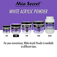 Mia Secret White Acrylic Powder (2oz)