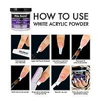 Mia Secret White Acrylic Powder (2oz)