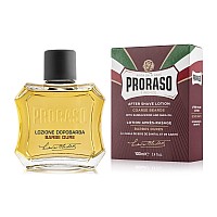 Proraso After Shave Lotion, Moisturizing and Nourishing for coarse Beards with Sandalwood Oil and Shea Butter, 34 Fl Oz