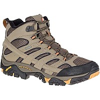 Merrell Mens Moab 2 Mid Gtx Hiking Boot, Walnut, 9 W Us