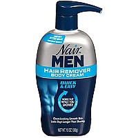 Nair For Men Hair Removal Body Cream 13 oz (Pack of 4)