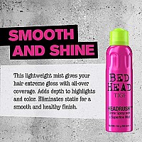 TIGI Unisex Bed Head Headrush Shine Mist Hair Spray, 5.3 Ounce (Pack of 2)