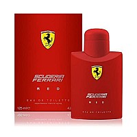 Ferrari Scuderia Red for Men Eau De Toilette Spray, 42 Fluid Ounce