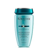 KERASTASE Resistance Force Architecte Shampoo Strengthening Shampoo for Weak or Damaged Hair Formulated with Pro-Keratin and ceramide For All Hair Types 85 Fl Oz