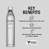 Kenra Volume Dry Shampoo | Oil Absorbing Shampoo | Translucent, Volume-Enhancing Spray | Instantly Refreshes Hair At The Root | Absorbs Oils & Impurities | All Hair Types | 5 oz