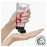 Facial Cleanser By Olay Regenerist, Detoxifying Pore Scrub & Exfoliator, 5 Fl. Oz, Pack Of 3 (Packaging May Vary)