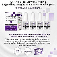 Nail Tek Xtra 4, Nail Strengthener for Weak and Damaged Nails, 0.5 oz, Value 4-Pack