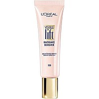 LOreal Paris Makeup Visible Lift Radiance Booster, skincare-based primer, 24hr hydration, instantly brightens, smoothes and evens skin, radiant finish, enriched with nourishing oils, 0.84 fl; oz.