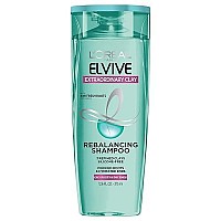 L'Oreal Paris Elvive Extraordinary Clay Rebalancing Shampoo, 12.6 fl; oz; (Packaging May Vary)