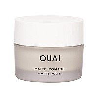 OUAI Matte Hair Pomade - Styling Paste for Moldable Hold, Texture, Separation & Frizz control - Leaves Matte Finish for cool Yet casual Hair - Paraben Free Hair Styling Products (17 Oz)