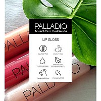 Palladio Lip Gloss, Facet Diamond