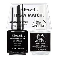 Ibd Advanced Wear Color Duo Black Lava 569 Uv Gel Color