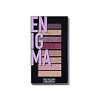 Eyeshadow Palette by Revlon, ColorStay Looks Book Eye Makeup, Highly Pigmented in Blendable Matte & Metallic Finishes, 920 Enigma, 0.21 Oz