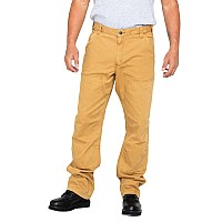 carhartt Mens Rugged Flex Rigby Double Front Pant, Hickory, 34W X 32L