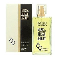 Alyssa Ashley Musk Eau de Toilette Spray, 6.8 Fl Oz