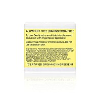 Little Seed Farm All Natural Deodorant Cream, Aluminum Free Deodorant for Women or Men, 2.4 Ounce - Grapefruit Lemon