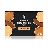 Black Radiance True Complexion Creme Contour Palette, Light to Medium, 7.5 Gram