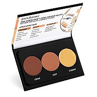 Black Radiance True Complexion Creme Contour Palette, Light to Medium, 7.5 Gram