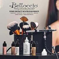 Belloccio High Definition Fair Shade Makeup Concealer 5 gram Jar - Conceal Imperfections, Hide Blemishes, Dark Under Eye Circles, Cosmetic Cream - Use Under Airbrush Foundation