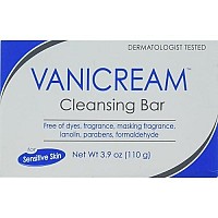 Vanicream Cleansing Bar, Fragrance Free, Unscented, 1 Count