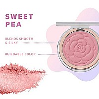 Flower Beauty Flower Pots Powder Blush - Smooth & Silky, Skin Tone Enhancing, Soft Satin Finish Makeup (Sweet Pea)