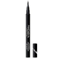 Aesthetica Felt Tip Liquid Eyeliner Pen - Fast-drying Waterproof & Smudge Proof Eye Liner (Jet Black)