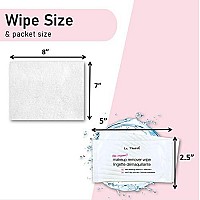 La Fresh Makeup Remover Cleansing Face Wipes Case of 600ct Facial Towelettes with Vitamin E for Waterproof Makeup