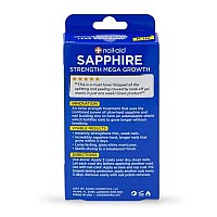 Nail-Aid Sapphire Strengthener & Mega Growth Treatment - Clear, 0.55 Fl Oz