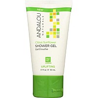 Andalou Naturals Citrus Sunflower Uplifting Shower Gel, 50 ML