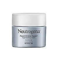 Neutrogena Rapid Wrinkle Repair Retinol Face Moisturizer, Fragrance Free, Daily Anti-Aging Face Cream with Retinol & Hyaluronic Acid to Fight Fine Lines, Wrinkles, & Dark Spots, 1.7 oz