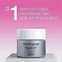 Neutrogena Rapid Wrinkle Repair Retinol Face Moisturizer, Fragrance Free, Daily Anti-Aging Face Cream with Retinol & Hyaluronic Acid to Fight Fine Lines, Wrinkles, & Dark Spots, 1.7 oz