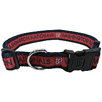 MLB WASHINgTON NATIONALS Dog collar, X-Large