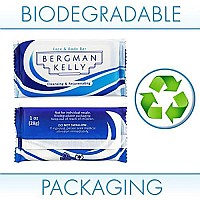 BERGMAN KELLY Rectangular Hotel Soap Bars, Shampoo & Conditioner 3-Piece Set (1 oz each, 150 pc, White Tea), Delight Guests with Revitalizing & Refreshing Mini Travel Toiletries & Bulk Amenities