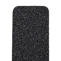 PANA Jumbo Double-Sided Emery Nail File for Manicure, Pedicure, Natural, and Acrylic Nails - Black (Grit 80/80) - 50 Piece Pack