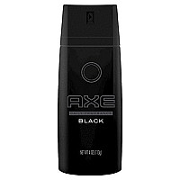 Axe Black Body Spray For Men 4 Oz