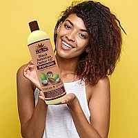 Okay | Black Jamaican Castor Oil Moisture Growth Shampoo | For All Hair Types & Textures | Moisturize & Regrow Hair | With Argan Oil | Free Of Paraben, Silicone, Sulfate , White , 33 Oz