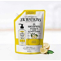 J.R. Watkins Liquid Hand Soap Lemon Refill, 34 Fl Oz