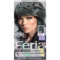 L'Oreal Paris Feria Multi-Faceted Shimmering Permanent Hair Color, 617 Vintage Teal, Pack Of 1, Hair Dye