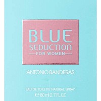 Antonio Banderas Eau De Toilette Spray For Women, Blue Seduction, 27 Oz