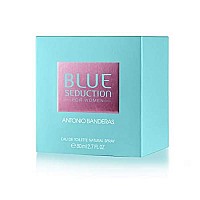 Antonio Banderas Eau De Toilette Spray For Women, Blue Seduction, 27 Oz