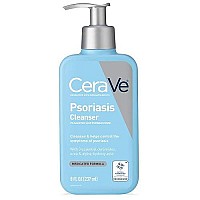 CeraVe Cleanser for Psoriasis Treatment | With Salicylic Acid for Dry Skin Itch Relief & Latic Acid for Exfoliation | Fragrance Free & Allergy Tested | 8 Ounce