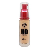 W7 HD Foundation Rich and creamy Matte Formula Medium Lasting coverage Available in 20 Shades Early Tan cruelty Free, Vegan Liquid Foundation Makeup by W7 cosmetics