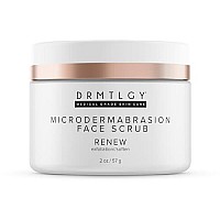 Drmtlgy Microdermabrasion Facial Scrub And Face Mask. Non-Abrasive Face Exfoliator Improves Acne Scars, Blackheads, Pore Size, And Skin Texture. 2 Oz